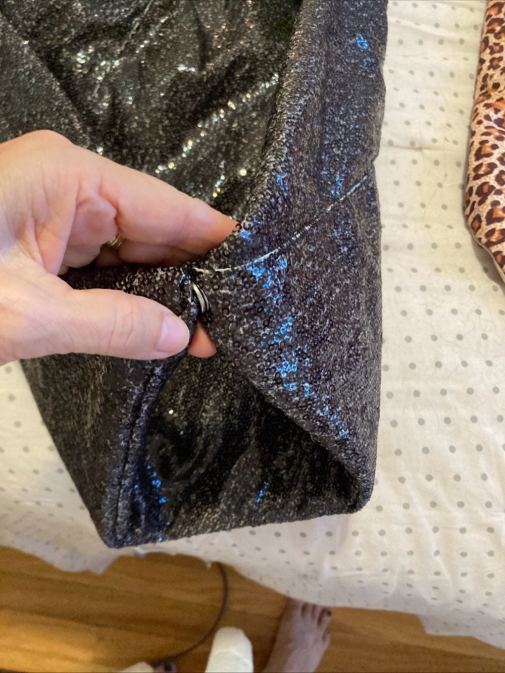 Maison Marijela MM6 glitter bag - Picture 4 of 8
